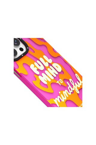 Apple Uyumlu iPhone 15 Kılıf Yazı Desenli Youngkit Mindfullness Serisi Kapak Yeşil
