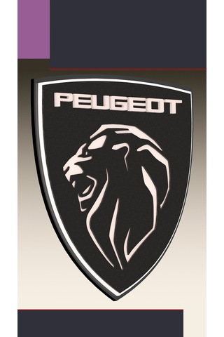 Peugeot Yeni Aslan 3d Kabartmalı 6 Cm Jant Göbeği Logo - Tüm Mode