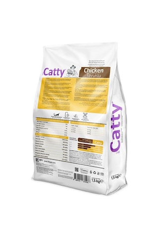 Catty Tavuklu Yetişkin Kedi Maması 1,5 Kg