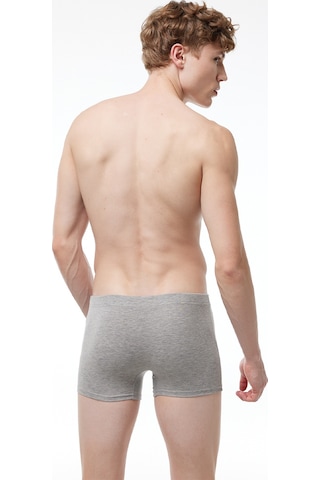 Malabadi Erkek 6'lı Gri Premium Collection Modal Boxer 6m251