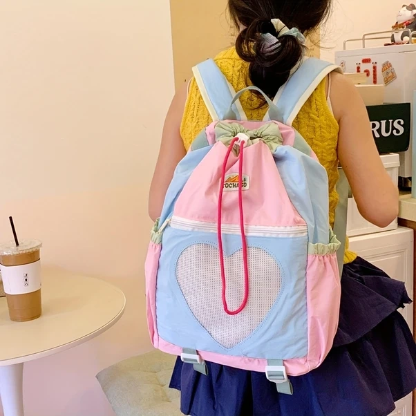 Elmpaly Gri Hafif Hızlı Kuruma Sırt Çantası Büyük Kapasiteli Ayarlanabilir Askı Gri