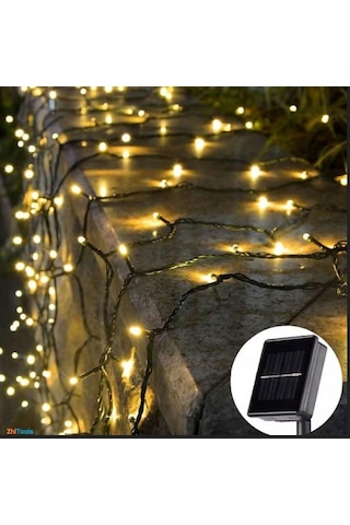 Zhltools Solar Siyah Kablo Bahçe Aydınlatması