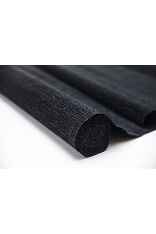 Italyan Krapon Kağıdı No:602 Black - 180 Gr. 50x250 Cm Italyan Krapon Kağıdı No:602 Black - 180 Gr. 50x250 Cm