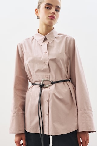 Geniş Tokalı Kordon Kemer Siyah Siyah