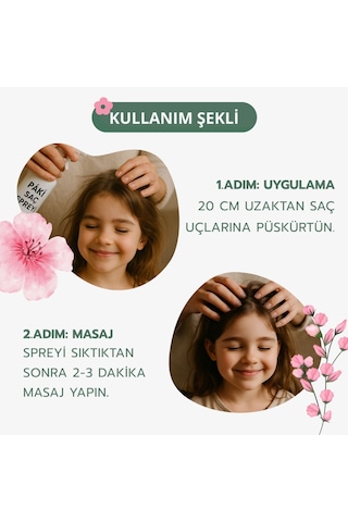 Durulanmayan Saç Bakım Spreyi 100ml