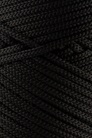 Sensy 3 Mm - 250 Gr Polyester Makrome Ipi Siyah 120 M Polyester Makrome Ip Supla Ip Ve Çanta Ipliği