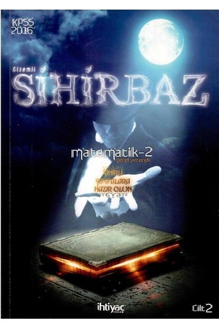 İhtiyaç Yayınları Kpss 2016 Sihirbaz Matematik 1 Ve 2 Takım