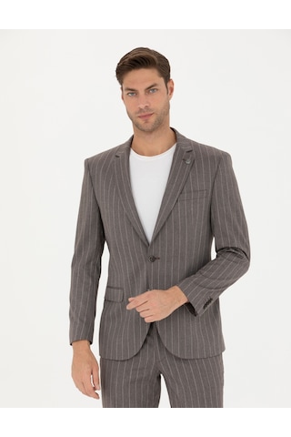 Pierre Cardin Erkek Açık Kahverengi Takım Elbise 50273543-vr002 Açık Kahverengi