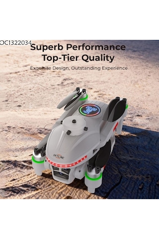 L38 Gps Destekli Brushless Motorlu Hd Kameralı Katlanabilir Drone 2.4ghz Wi-fi Canlı Görüntü Aktarımlı-1691