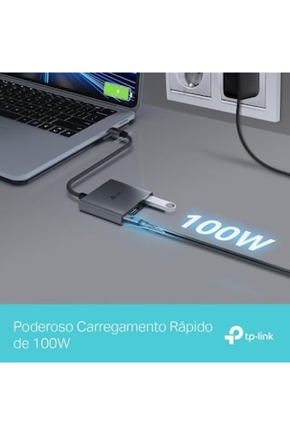 Uh3020c, 4k 60hz Hdmı, 100w Hızlı Şarj, 1x Type-a, 3&apos Ü Bir Arada Usb-c Hub 01