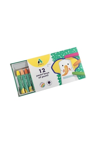 Adel 12'Li Pastel Boya Seti