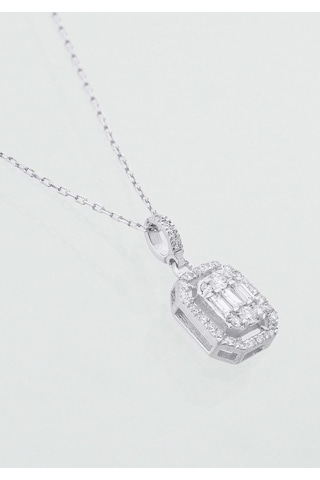 Pırlanta Baget Kolye /0.27ct