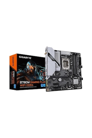 Gıgabyte B760m Gamıng Plus Wıfı6 Ddr4 Hdmı-dp Pcıe 4.0 1700p Matx