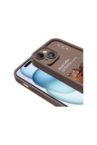 Apple Uyumlu iPhone 13 Kılıf Kamera Korumalı Baskılı Arka Yüzey Klas Kapak