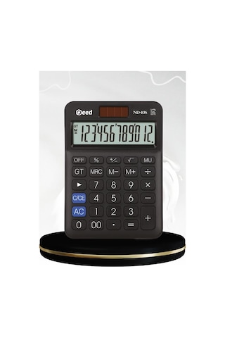 Need Nd-10s Siyah Hesap Makinesi Siyah