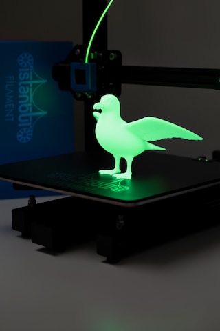 3d Baskı Pla Glow İn The Dark Karanlıkta Parlayan 500 Gr Ø 1,75mm 0,05 Mm 1.75mm