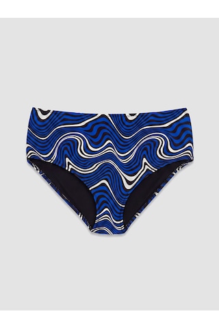 Lcw Dream Mavi Desenli Kadın Bikini Alt