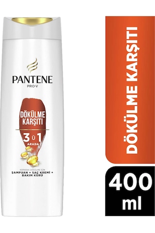 Pantene Pro-V Dökülme Karşıtı 3'ü 1 Arada Şampuan 400 ML