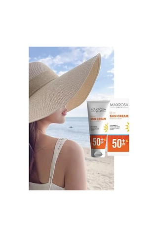 Maxrosa Paris SPF 50+ Yüksek Koruyucu Güneş Kremi 60 ML