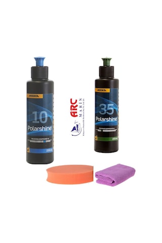 Epoksi Masa Parlatma Pasta Cila Seti 250 ML x 2 Polisaj