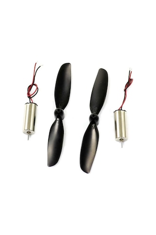 Amirelektronix-820 Çekirdeksiz Dc Motor (2 Adet + 2 Pervane) (Mini Drone Motoru)