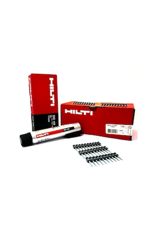 Hilti GX3 Yeni Nesil Gazlı Çivi Çakma Tabanca + 6 Kutu 27MX Çivi + 6 Kutu GC42 Gaz Tüpü
