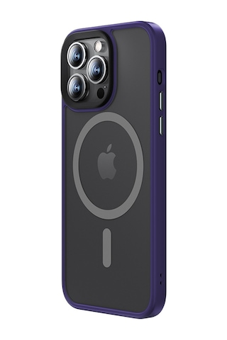 Benks Apple Uyumlu iPhone 14 Pro Max Kılıf Magsafe Şarj Özellikli Benks Mist Hybrid Kapak BENKS-TA84210
