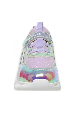 Buckhead Buck4430 Glossy Shiny Işikli Günlük Lila Kız Çocuk Spor Ayakkabı Pembe