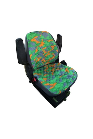 John Deere Traktör Koltuk Kılıfı- Yeşil Kamuflaj - Ithal Impertex