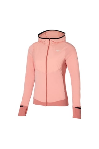 Mizuno Warmalite Hybrid Kadın Tam Fermuarlı Sweatshirt Pembe