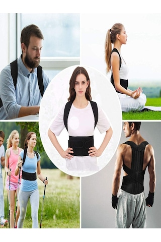 Duruş Bozukluğu Için Korse Medikal Bel Korsesi Sırt Düzleştirici Dik Duruş Korsesi Dik Durma Aparatı
