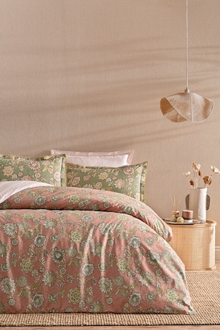 Puffy Ramos Çift Kişilik Nevresim Takımı - Kiremit Yeşil