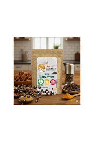 Glutensiz Toz Karabiber 100 G Glutensiz Toz Karabiber 100 G