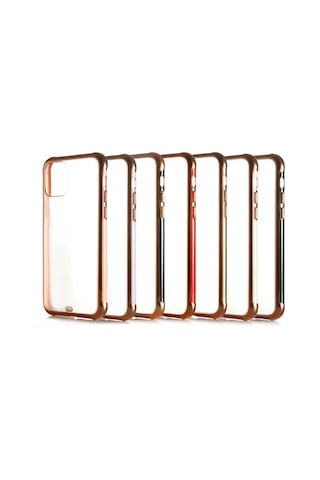 Apple Uyumlu iPhone 12 Kılıf Zore Voit Kapak Kırmızı