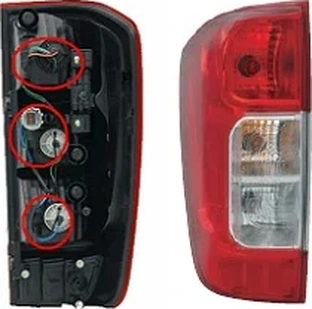 2011c658-20052b Stop Lambası Sol Nisssan Navara 2015 D23 265554kj0a