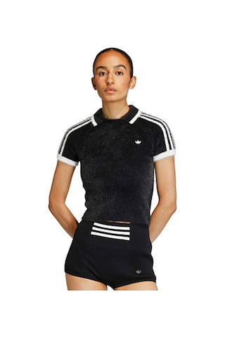 Adidas Knit Cali T Kadın Günlük Tişört Kd2428 Siyah Siyah