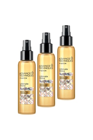 Avon Advance Techniques Parlaklık Veren Saç Bakım Spreyi 3 x 100 ML