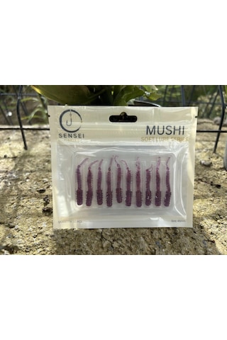 Sensei Mushi 4.5 Cm Lrf Silikon Yem Renk: Sm-purple