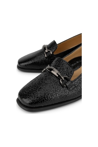 Relax Anatomic Tnc Luxury Kadın Hakiki Deri Siyah Kırışık Rugan Topuklu Ayakkabı 611 Et5711 Bn Ayk Sk26-27 Black 58