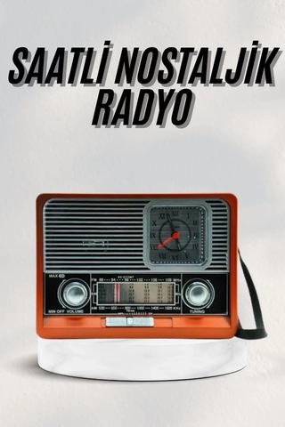 Home Vintage Nostaljik Radyo Aux Usb Sd Kart Girişli Şarjlı Bluetooth Bağlantılı