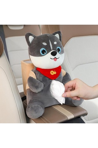 Createtech Tutucu Suntek Magideal Kutusu - Karikatürlü Doku Çöp Can Boğuk Araba Aksesuarı Yp Çok Renkli