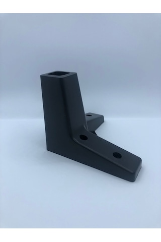 PLASTİK,10*12*12 CM SİYAH KOLTUK,BAZA,MOBİLYA AYAĞI (4 ADET)