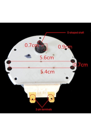 Padalink Lg Mikrodalga Fırını İçin Ssm-16hr 6549w1s011s Senkron Taban Motoru - 220-240v, 3w, 5/6rpm Değiştirme Parçası Diğer