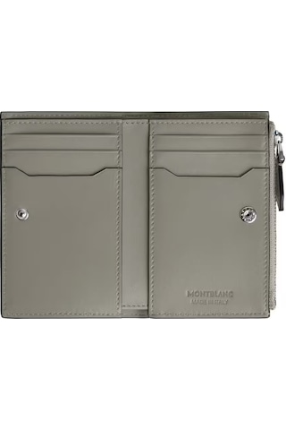 Mont Blanc Montblanc 4810 Mini Dikey 6 Kartlık Cüzdan 199346 Gri