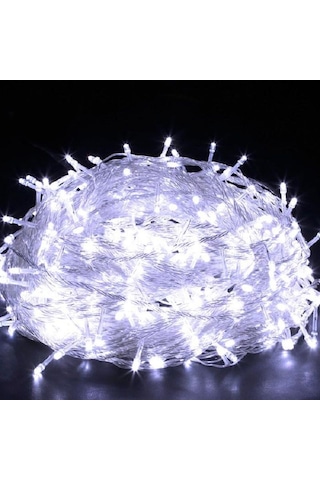 Tayfun 10 Metre Led Işık Beyaz Led Işık Parti,doğum Günü,sünnet, Yılbaşı Ağacı Süsleme Beyaz