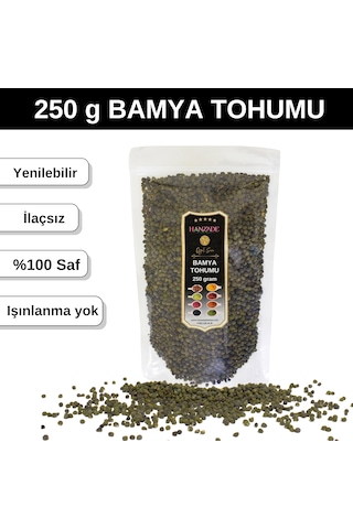 Hanzade Bitkisel Bamya Tohumu 250 G
