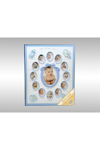 Nurcan Foto NRCN-6406 10 x 15 CM 240'lık Bebek 12 Ay Çerçeveli Fotoğraf Albümü