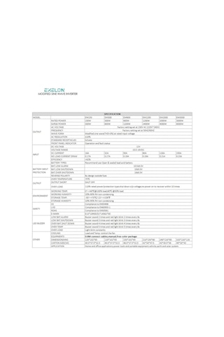 Exelon Modifiye Sinüs 1200w 12v İnverter