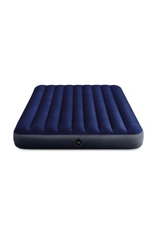 Intex Fiber Tech Dura Beam Lacivert Kamp Yatağı Seti 152x203x25c Lacivert