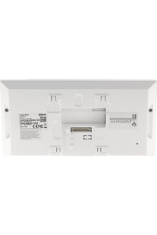 Dahua VTH2421FW-P 7" TFT LCD Dokunmatik Ekran Çok Yönlü Mikrofon Villa Tipi Intercom İç Ünite Bayaz Kasa